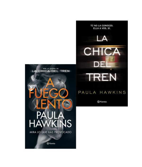 combo a fuego lento + la chica del tren + Paula Hawkings
