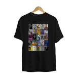 Remera Posters Mundiales Negra - Unisex / Niño / Mujer