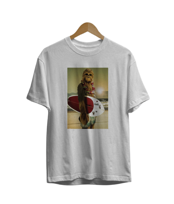 Remera Star Wars - Chewbacca Surf   Unisex / Niño / Mujer
